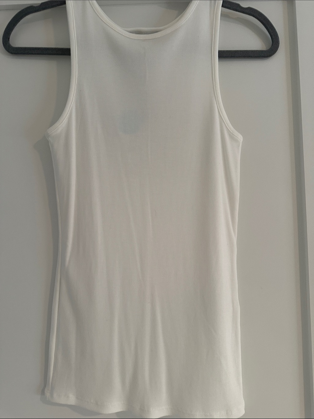 41 Hawthorn White Ribbed Tank Top